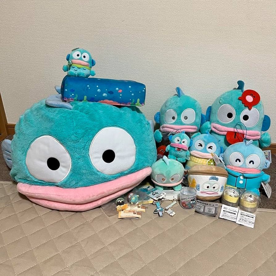 ハンギョドン　ロッカー　ぬいぐるみ　マスコット　クッション　小物入れ　ガチャ ガチャガチャサラリーマン｜最新ガチャ情報 on X: 